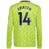 Goedkope Manchester United Eriksen 14 Third Shirt 2022-23 Lange Mouw